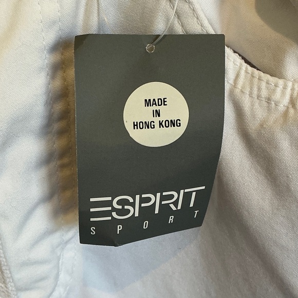 Vintage Esprit Sport White Pants NWT - Picture 2 of 9